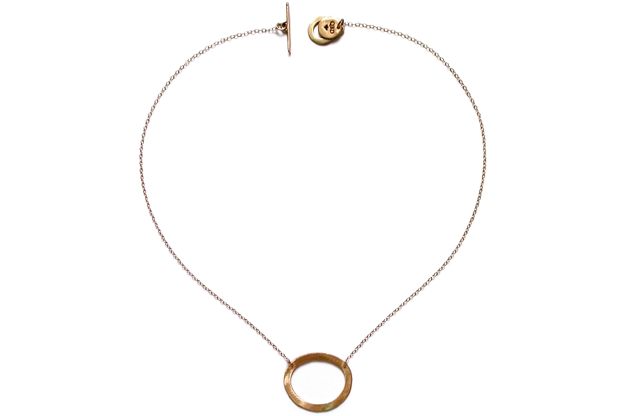 gold oval neckpiece   $220.00   item 05-085 