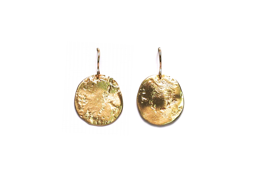 extra-large 10K gold earrings   $395.00   item 06-209 