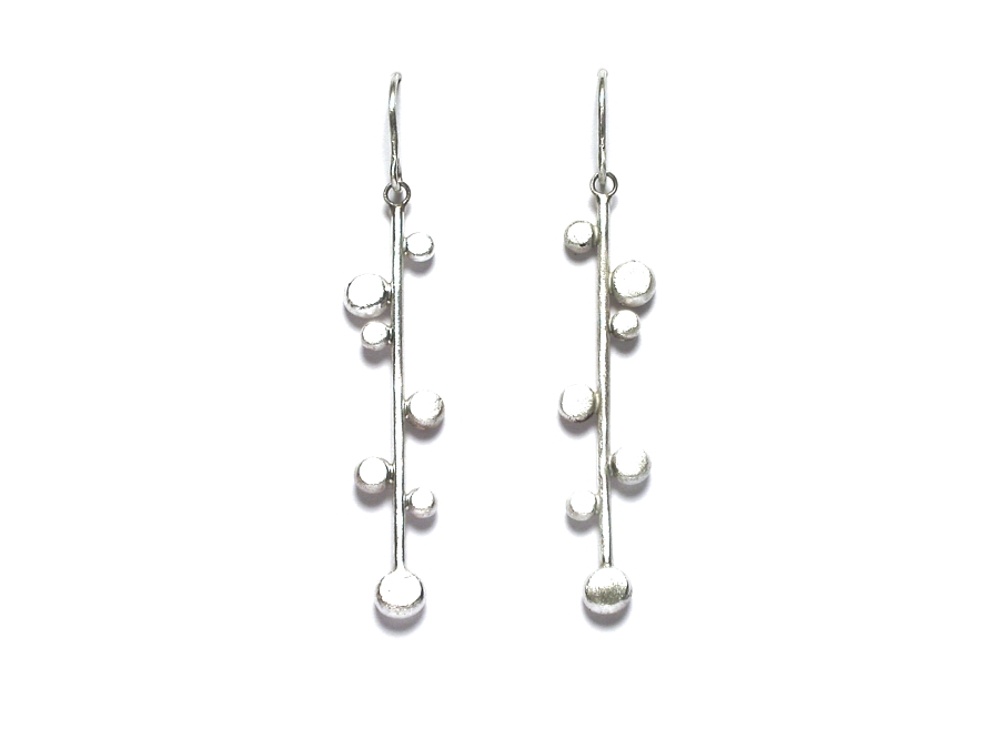 dot 'cherry blossom' small stick earrings   $75.00   item 07-108 