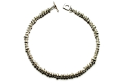 silver nugget neckpiece   $1,100.00   item 03-002 