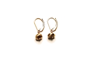 gold nugget earrings   $240.00   item 03-025 