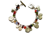 multicolour charm bracelet   $240.00   item 04-065 