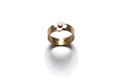 gold and pink gold bloom ring   $350.00   item 04-466 