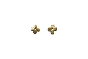gold mini bloom studs   $95.00   item 04-493 
