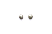 large silver nugget studs   $60.00   item 05-013 