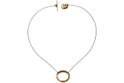 gold oval neckpiece   $220.00   item 05-085 