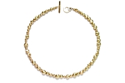 10K gold nugget (long drilled) neckpiece   $4,495.00   item 06-123 