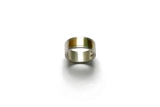silver band & 10K gold rectangle ring   $165.00   item 06-136 