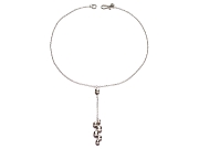 silver 'bubble' Y neckpiece   $195.00   item 06-203 