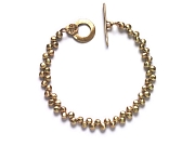 gold mini-nugget 'bubble' bracelet   $1,395.00   item 06-204 