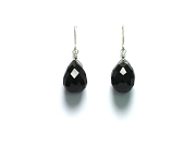 large onyx briolette earrings   $45.00   item 06-216 