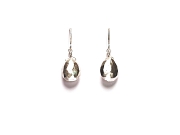 medium silver briolette earrings   $95.00   item 06-223 