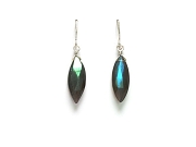 simple labradorite marquis earrings   $45.00   item 06-234 