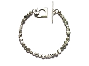 silver dot bracelet   $260.00   item 07-113 