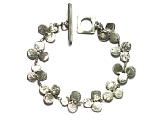 silver clover bracelet   $195.00   item 07-137 