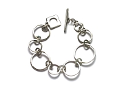 silver link bracelet   $150.00   item 07-205 