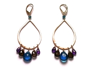 gold open drop 'LUX' earrings   $360.00   item 07-214 