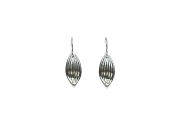 silver 'leaf' earrings   $95.00   item 09-126 