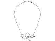 silver link & dot 'molecule' pendant neckpiece   $220.00   item 09-130 