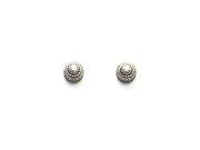sunburst 'carved' dome stud earrings   $110.00   item 10-117 