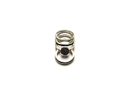 cast oxidized silver black dahlia ring (simple silver band $35, with oxidized edge $40)   $180.00   item 10-135 