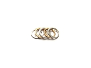 gold-plated silver band $40 each (simple silver band $35 each)   $40.00   item 10-136 